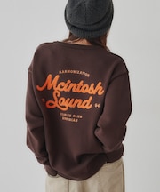 【Enlude】サガラ刺繍スウェットライクニット《ユニセックス》