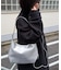 【どんな服にも馴染む】ラウンドホーボーショルダーバッグ