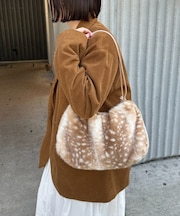 ロングファー2WAYショルダーバッグ
