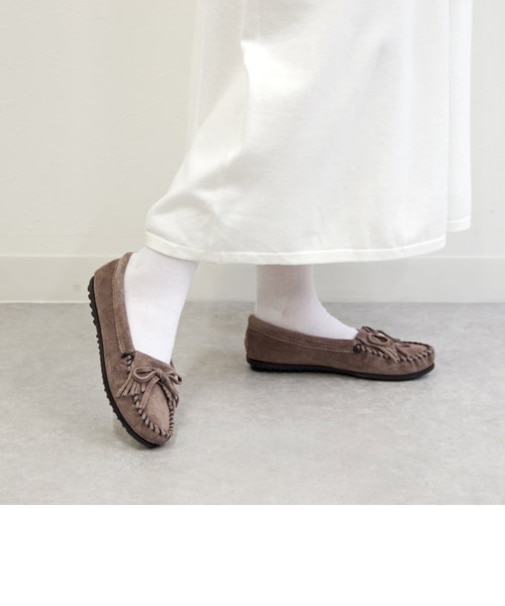 【MINNETONKA/ミネトンカ】 KILTY SUEDE MOC キルティー スエード モカシン