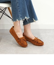【MINNETONKA/ミネトンカ】 KILTY SUEDE MOC キルティー スエード モカシン