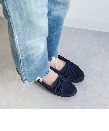 【MINNETONKA/ミネトンカ】 KILTY SUEDE MOC キルティー スエード モカシン