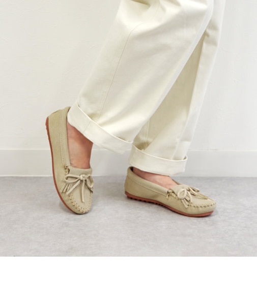 【MINNETONKA/ミネトンカ】 KILTY SUEDE MOC キルティー スエード モカシン
