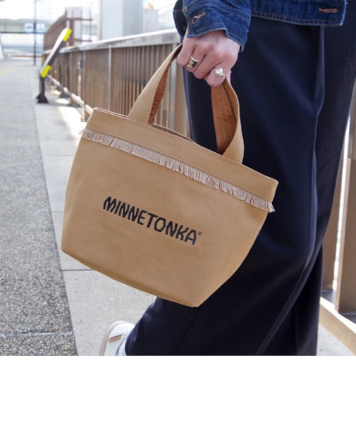 【MINNETONKA/ミネトンカ】 FRINGE TOTE BAG フリンジトートバッグ
