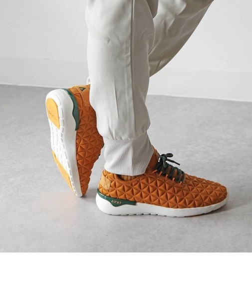 【ASFVLT アスファルト】【SPEED SOCKS NEO】COGNAC GREEN YELLOW【SS160】