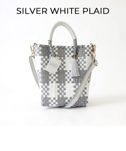 【WOVEN ウーヴン】ミニショルダートートバッグ メルカドバッグ かごバッグ メキシコ製