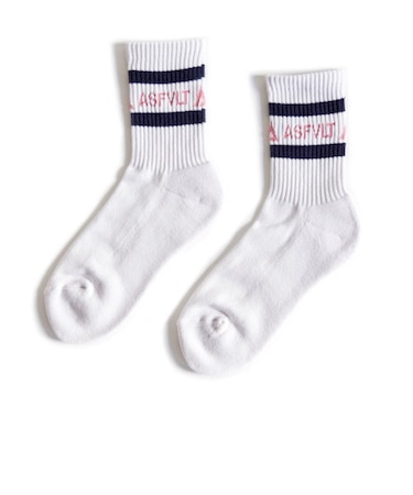 【ASFVLT アスファルト】【LINE SOCKS】