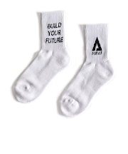 【ASFVLT アスファルト】【LOGO SOCKS】