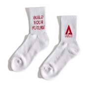 【ASFVLT アスファルト】【LOGO SOCKS】