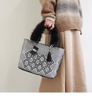 【WOVEN /ウーヴン】 / ECO FUR HANDLE COVER　エコファーハンドルカバー トートバッグ用