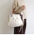 【WOVEN /ウーヴン】 エコファー ねこ フェイス 2WAY BAG 猫巾着 バッグ