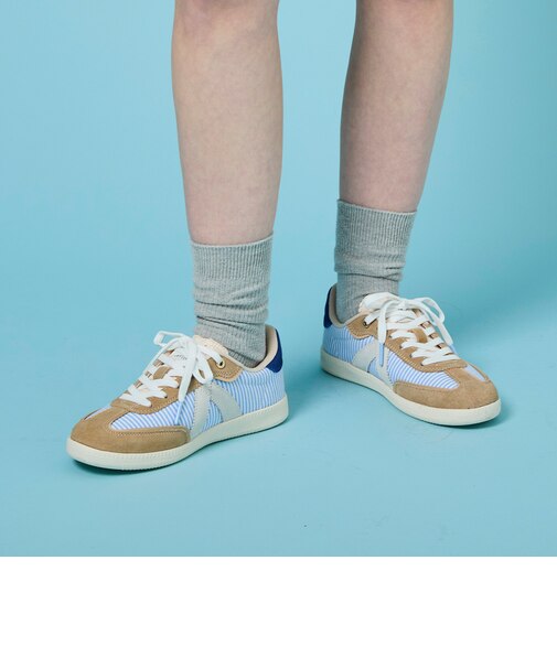 【ASFVLT アスファルト】 【ELITE CLASSIC】 BLUE STRIPE SAND 【ELC045】 スニーカー