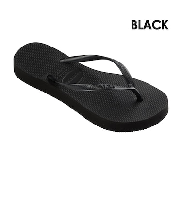 【havaianas ハワイアナス】レディース サンダル ラバービーチサンダル 【Slim Flatform】 スリム フラットフォーム
