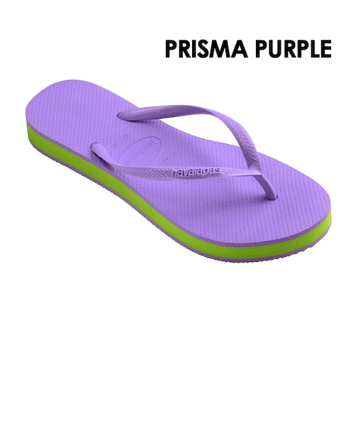 【havaianas ハワイアナス】レディース サンダル ラバービーチサンダル 【Slim Flatform】 スリム フラットフォーム