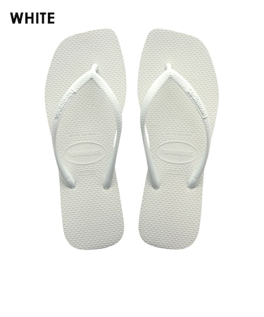 【havaianas ハワイアナス】レディース サンダル ラバービーチサンダル 【Slim Square】 スリムスクエア