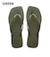 【havaianas ハワイアナス】 レディース サンダル ラバービーチサンダル 【Slim Square Logo Metallic】 スリムスクエアロゴメタリック