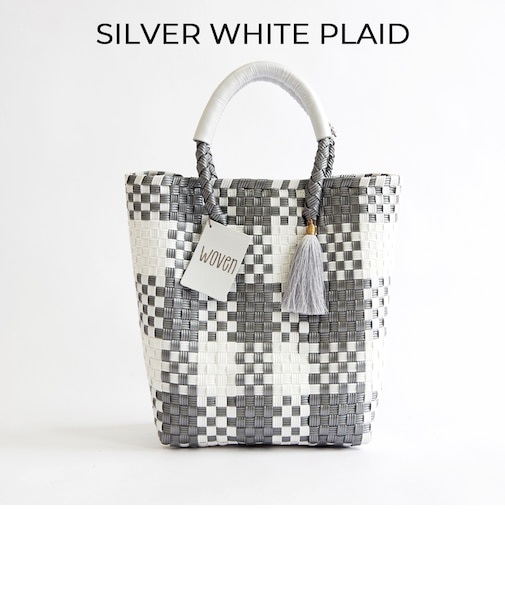 【WOVEN ウーヴン】ミニトート メルカドバッグ かごバッグ メキシコ製