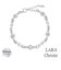 ブレスレット レディース クロス ブランド シルバー シルバー925 テンプルクロス WHITE Label LSC ララクリスティー