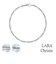 ブレスレット チェーン レディース メンズ プラチナ PT850 フィガロチェーン 幅2.0mm 約3.08g 最大19cm LPUC ララクリスティー