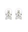 【選べる素材(K18 プラチナ)】ピアス 18金 レディース ダイヤ 天然ダイヤモンド 計0.3ct プラチナ K18 フラワー PT900 ゴールド LPUC ララクリスティー