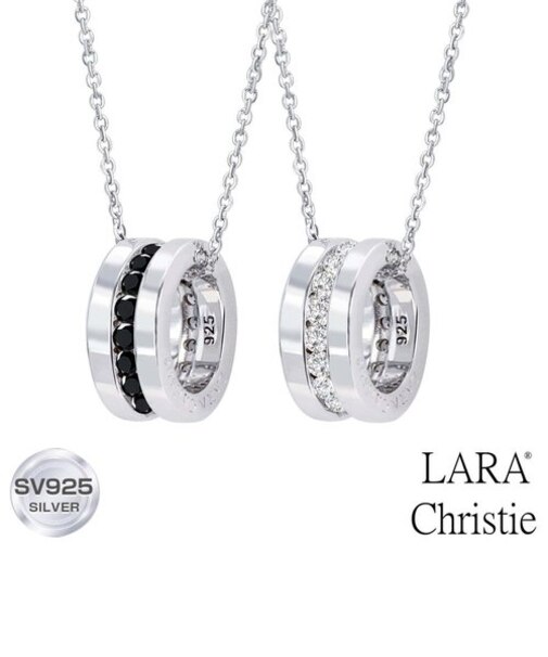 ネックレス ペア シルバー ペアネックレス ブランド エタニティ リング モチーフ ララクリスティー LSC プレゼント