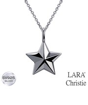 ネックレス メンズ シルバー シルバー925 ブランド 星 スター ステラ BLACK Label LSC ララクリスティー