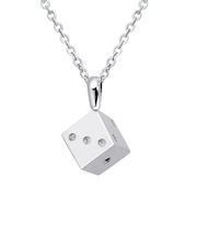 ネックレス レディース 18金 プラチナ シルバー シルバー925 ブランド ディスティニーダイス WHITE Label LSC ララクリスティー