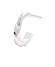 ピアス レディース ハーフ フープ ユニセックス レディース シルバー925 シルバーピアス アクセサリー