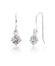 ダイヤモンド フックピアス 計0.2ct Hカラー程度・I1クラス ノーソート PT900 プラチナ イエローゴールド K18YG 18金
