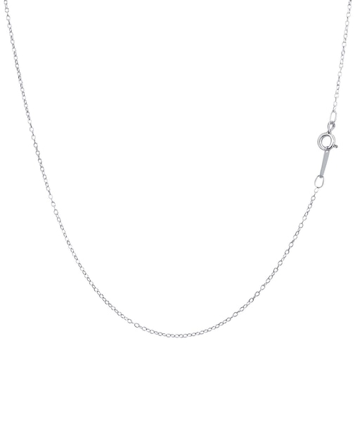 アズキチェーン 細目 シルバー925 ネックレス チェーン 線径0.25mm 幅1.2mm 50cm