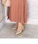 リボンポインテッドパンプス WASHINGTON 323-93119