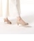 クロスデザインオープントゥパンプス WASHINGTON 323-95111