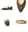 ストラップフラットパンプス WASHINGTON 323-91224-AW