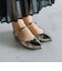 ストラップフラットパンプス WASHINGTON 323-91224-AW