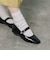 晴雨兼用 ストラップフラットシューズ WASH 864-4237-R