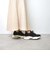 ラインストーン厚底スニーカー-246 ALL BLACK 346-246