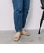 タッセルモカシンフラットシューズ WASH 370-2002