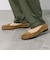 スクエアフラットローファー WASH 370-2007