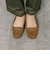 スクエアフラットローファー WASH 370-2007