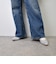 Vカットスクエアフラットシューズ WASH 370-2014