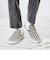 V98CLA　SLIP ON　BLK/WHT CHECK　466091-0001