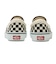 V98CLA　SLIP ON　BLK/WHT CHECK　466091-0001