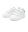 FX7532　12-16 STAN SMITH CF I　FWWT/FWWT/GRN　614788-0001