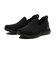 W1005　SOCK SLIP ON　BLACK　606206-0001