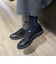 711P　VIBRAM SOLE　BLACK　601749-0001