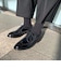 710　WINGTIP LACE-UP　BLACK　625194-0001