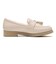 W5022　TASSEL LOAFER 3　LT.BEIGE　634421-0002