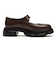 4311　STRAP SHOES　DARKBROWN　664855-0002