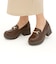 W5028　TANK LOAFER 6.5　DK.BROWN　634919-0002