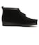 SR03990　MOCASSIN BOOTS　BLACK　635355-0001